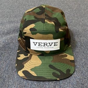 Verve Coffee Roasters 5 Panel Camo Hat